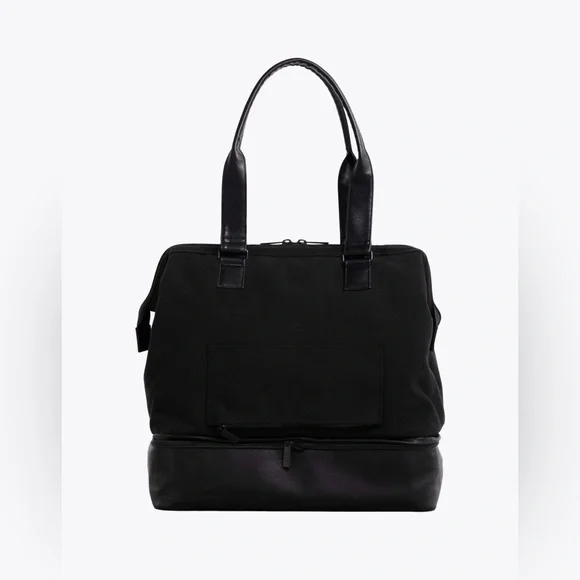 SOLD - Beis- The Convertible Mini Weekender in Black - Picture 3 of 7